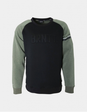 Brunotti Finfoot Sweat Beetle Green - Men's Sweatshirt - Miniature Photo 1