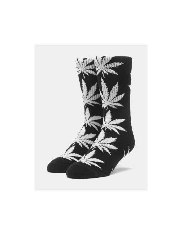 Huf Essentials Plantlife Sock - Black - Chaussettes  - Cover Photo 1