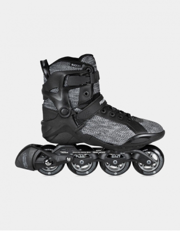 Powerslide Phuzion Radon 80 - Black/white ABEC 7 - Fitness Inline Skates - Miniature Photo 1