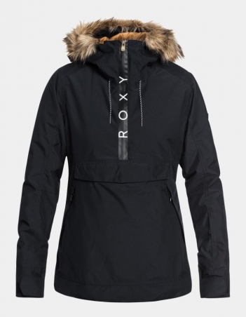 Roxy Shelter Woman Jacket - Black - Women's Ski & Snowboard Jacket - Miniature Photo 1