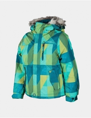 O'neill Tigereye Jacket Girl - Blue - Ski- En Snowboardjas Voor Meisjes - Miniature Photo 1