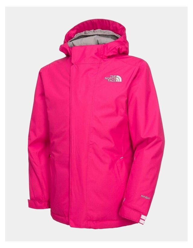 Northface Insulated Open Gate Jacket Girl - Pink - Girl's Ski & Snowboard Jacket  - Cover Photo 1