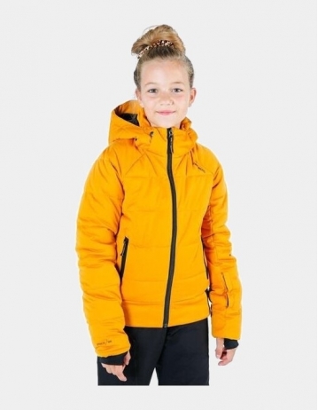 Brunotti Firecrown Jr Snowjacket Girl - Automn Yellow - Product Photo 1