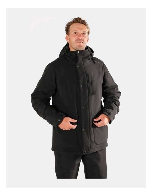 Brunotti Nauders Softshell Jacket - Black - Veste Ski & Snowboard Homme  - Cover Photo 1