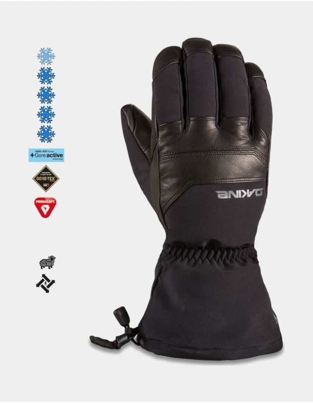 Dakine Excursion Glove Gore Tex - Black - Ski & Snowboard Gloves  - Cover Photo 1