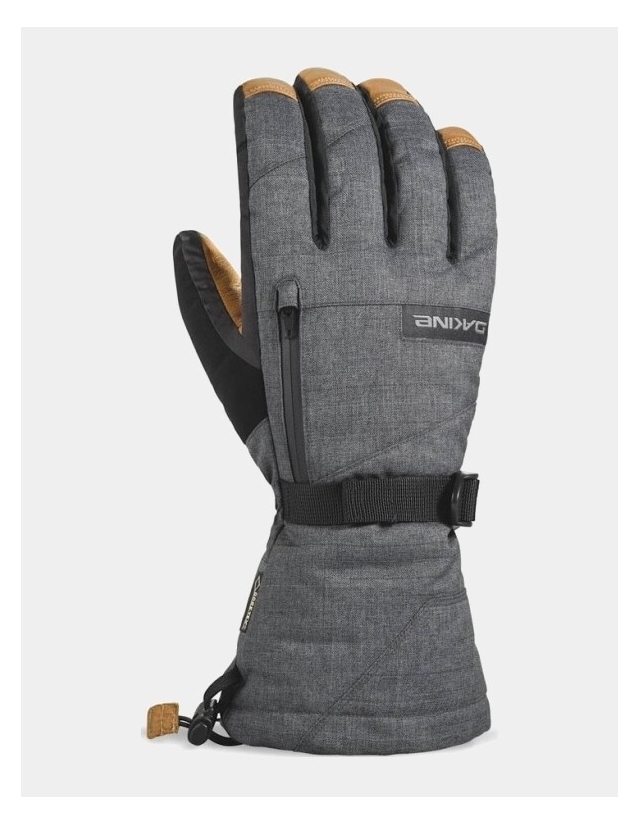 Dakine Leather Titan Gore-Tex Gloves – Carbon - Ski & Snowboard Gloves  - Cover Photo 1