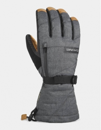 Dakine Leather Titan Gore-tex Gloves – Carbon - Gants Ski & Snowboard - Miniature Photo 1