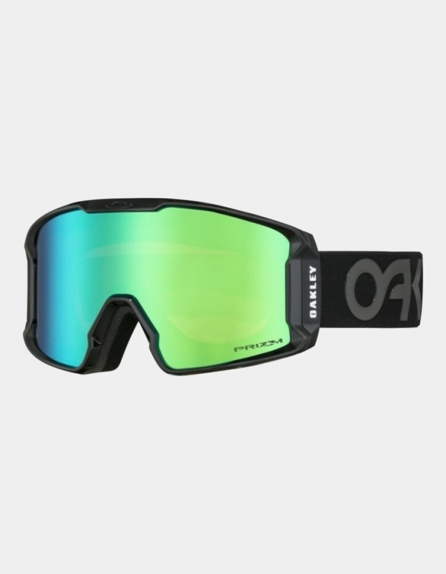 Oakley Line Miner™ Xm Snow Goggle - Factory Pilot Blackout (Prizm Jade Iridium) - Ski- & Snowboardbrille  - Cover Photo 1