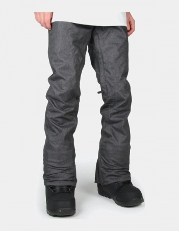 Burton Twc Greenlight Pant - Denim - Pantalon Ski & Snowboard Homme - Miniature Photo 2