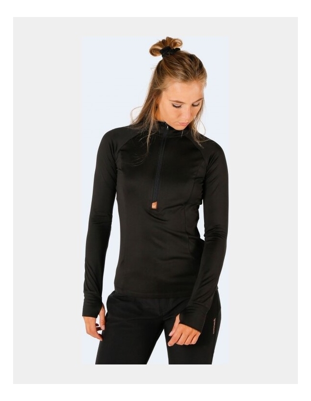 Brunotti Yrenna Women Fleece - Black - Fleece Pour Femme  - Cover Photo 1