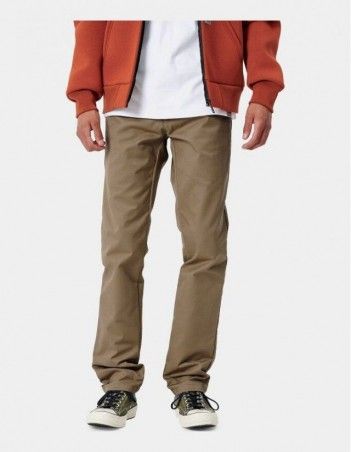 Carhartt WIP Sid Pant - Leather rinsed - Pantalon Homme - Miniature Photo 1