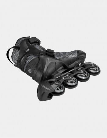 Powerslide Phuzion Radon 80 - Black/white ABEC 7 - Fitness Inline Skates - Miniature Photo 3