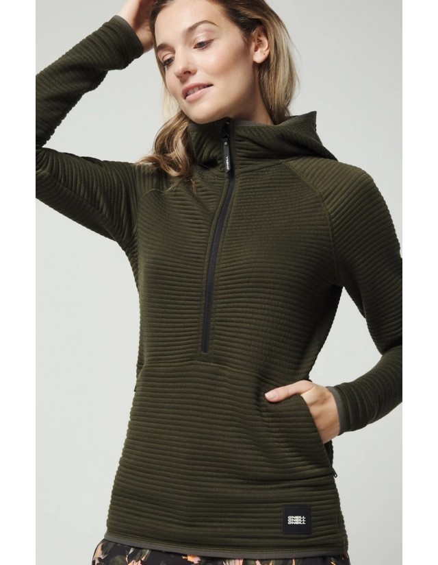 O'neill Formation Halfzip Woman Fleece - Forest Night - Fleece Pour Femme  - Cover Photo 3
