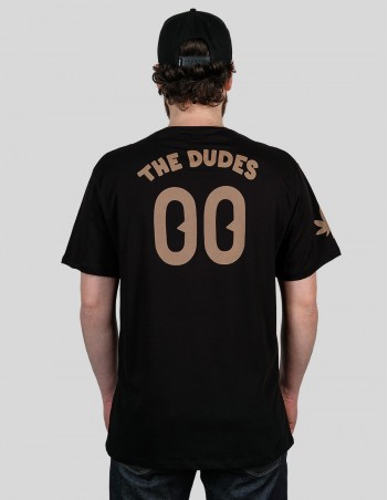 The Dudes 00 ss tee - black - T-Shirt Homme - Miniature Photo 2