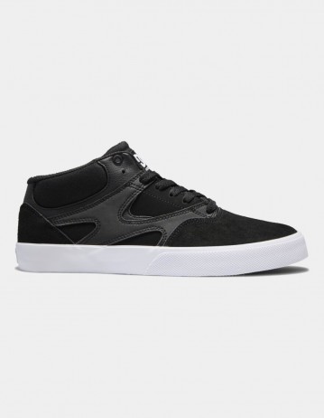 Dc Shoes Kalis Vulc Mid - Black/Black/White - Product Photo 1