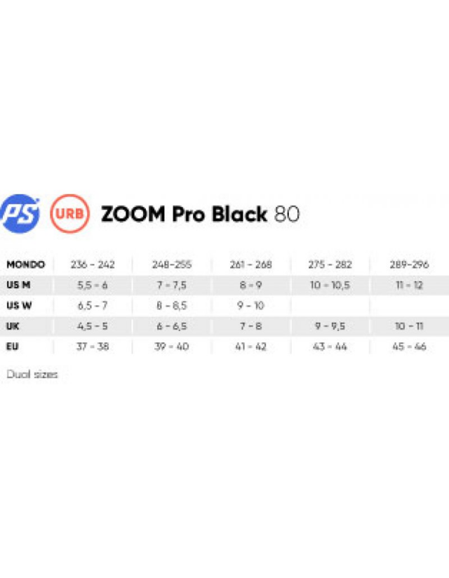 Powerslide One Zoom Pro 80 - Black - Urban Skeelers  - Cover Photo 8