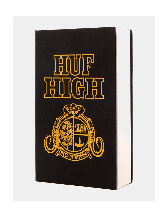 Huf Huf High Book Stash - Black - Gadget  - Cover Photo 1