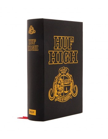 HUF HUF HIGH BOOK STASH - BLACK