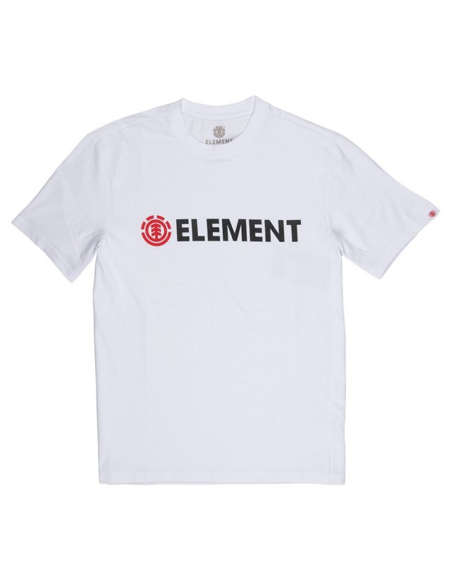 Element Blazin Ss Boy - White - T-Shirt Enfant  - Cover Photo 1