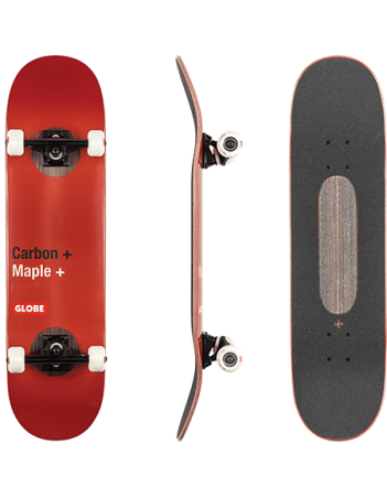 Globe G3 Bar red 8,25" - Skateboard - Miniature Photo 1