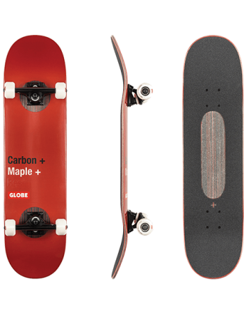 Globe G3 Bar red 8.25" - Skateboard - Miniature Photo 1