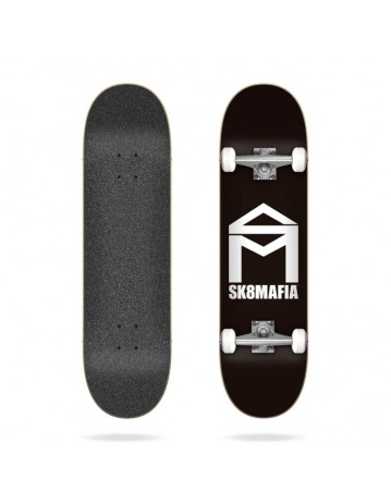 Skate Mafia House Logo Complete 7.75" - Black - Product Photo 1