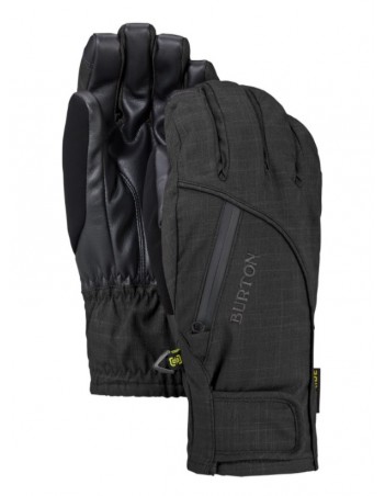 Burton Baker Gloves 2 In 1 - True Black - Ski & Snowboard Gloves - Miniature Photo 1