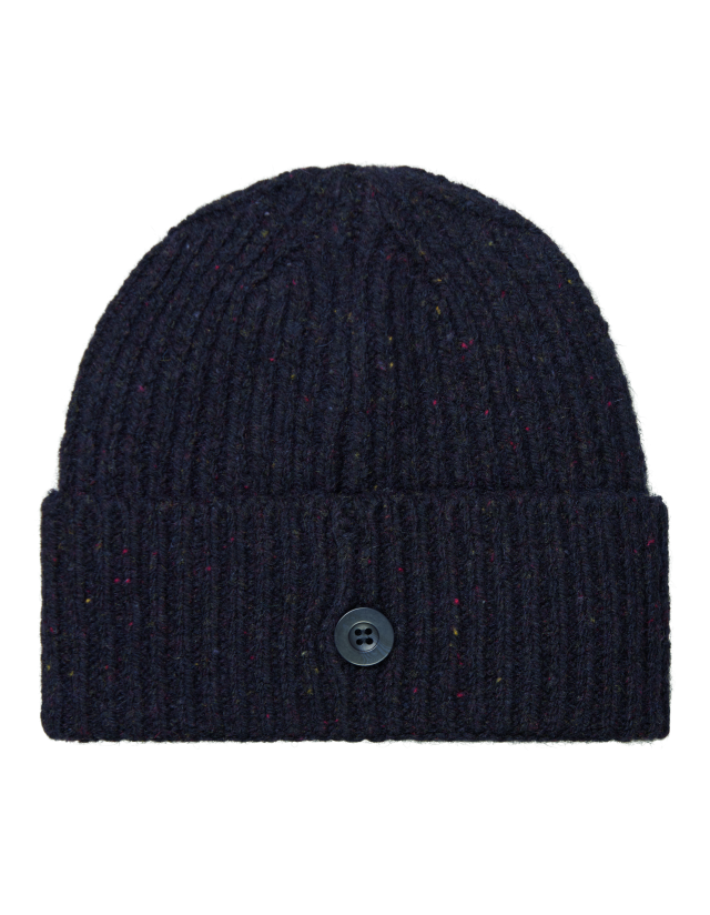 Carhartt Anglistic Beanie - Speckled Dark Navy Heather - Muts  - Cover Photo 2