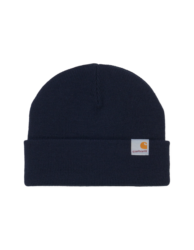 Carhartt Wip Stratus Hat Low - Dark Navy - Bonnet  - Cover Photo 1