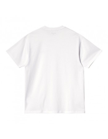 Carhartt WIP S/S American Script T-shirt - White - Men's T-Shirt - Miniature Photo 2