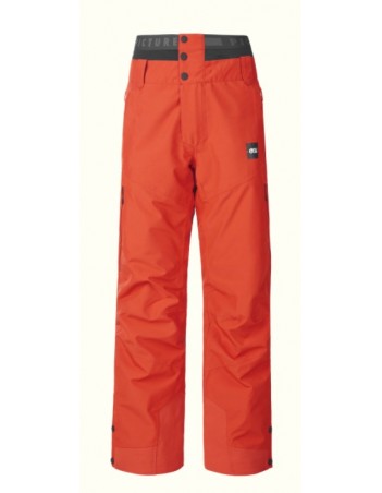 Picture organic clothing object pant - orange - Heren Ski- En Snowboardbroek - Miniature Photo 2
