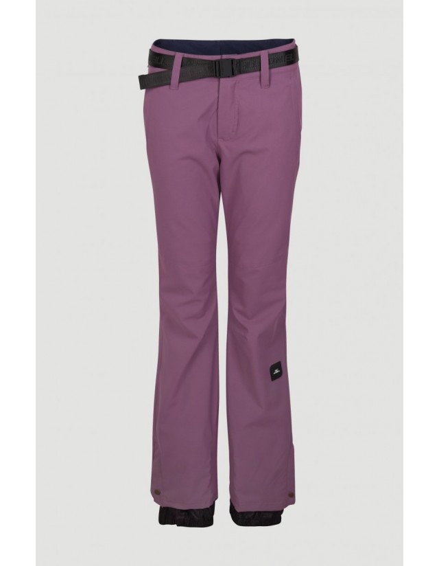 O'neill Star Slim Snow Pants - Berry Conserve - Women's Ski & Snowboard Pants  - Cover Photo 1