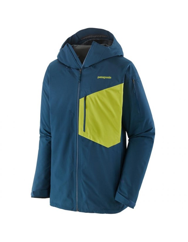 Patagonia M's Snowdrifter Jacket - Crater Blue - Veste Ski & Snowboard Homme  - Cover Photo 1