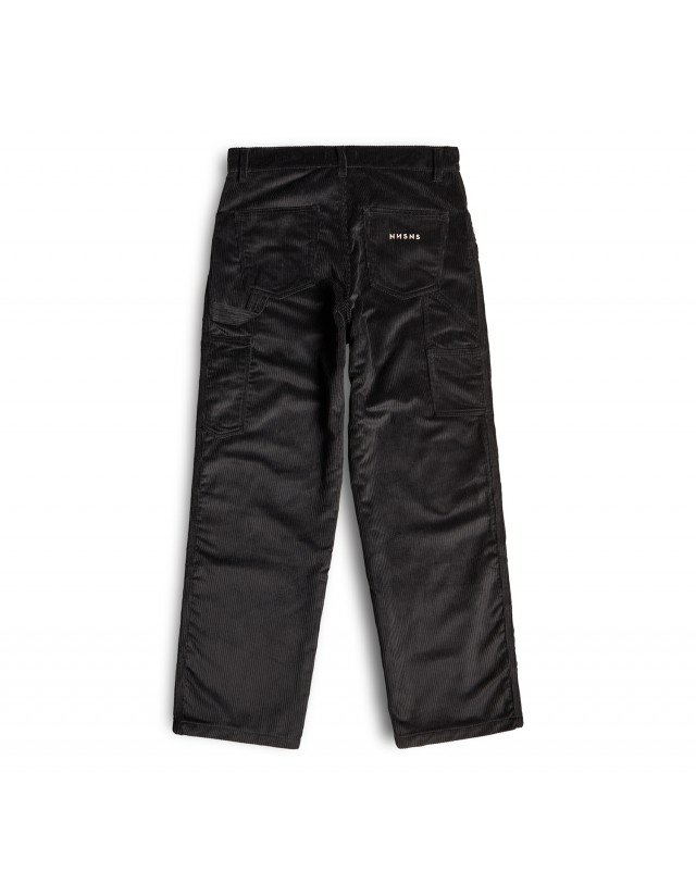 Nnsns Clothing Yeti - Black Corduroy - Heren Broeken  - Cover Photo 1