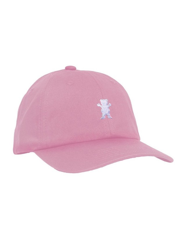 Grizzly Og Bear Dad Hat - Pink Unit - Cap  - Cover Photo 1
