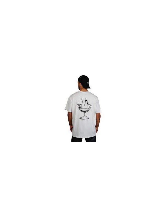 The Dudes Spirit Ss Tee - Off White - T-Shirt Homme  - Cover Photo 2