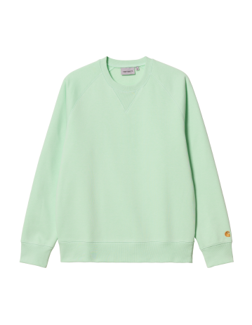 Carhartt Chase Sweat - Pale Spearmint / Gold - Product Photo 1