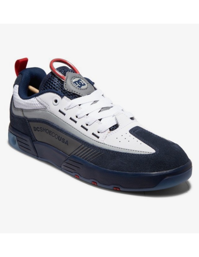 Dc Shoes Legacy 98 Slim - Navy/White - Skate Shoes  - Cover Photo 1