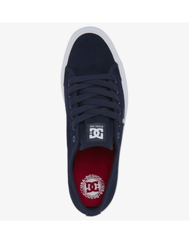 Dc Shoes Manual S - Dc Navy/White - Chaussures De Skate  - Cover Photo 3