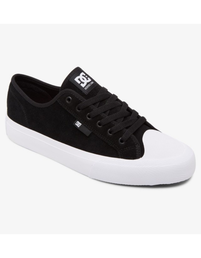 Dc Shoes Manual Rt S - Black/White - Skate Shoes  - Cover Photo 1