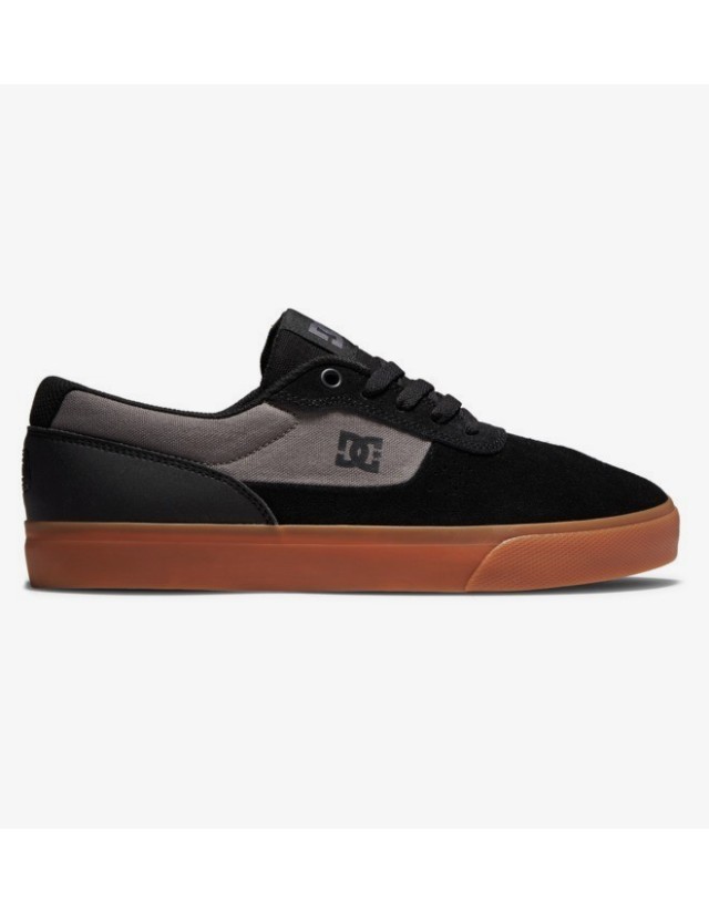 Dc Shoes Switch - Black/Black/Grey - Skate Shoes  - Cover Photo 2