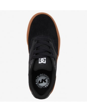 Dc shoes youth kalis vulc - black/gum - Skate Shoes - Miniature Photo 3