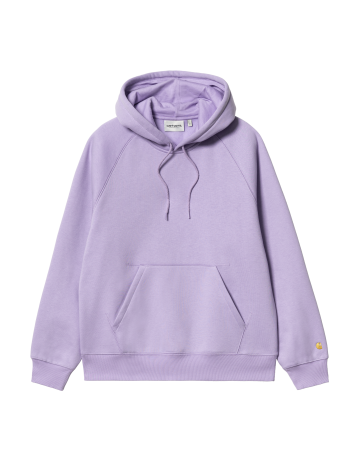 Carhartt W' Hooded Chase Sweatshirt - Soft Lavender/Gold - Product Photo 1