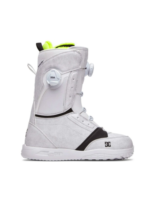 Dc Lotus Boa 2021 - White/Lime - Boots De Snow  - Cover Photo 1