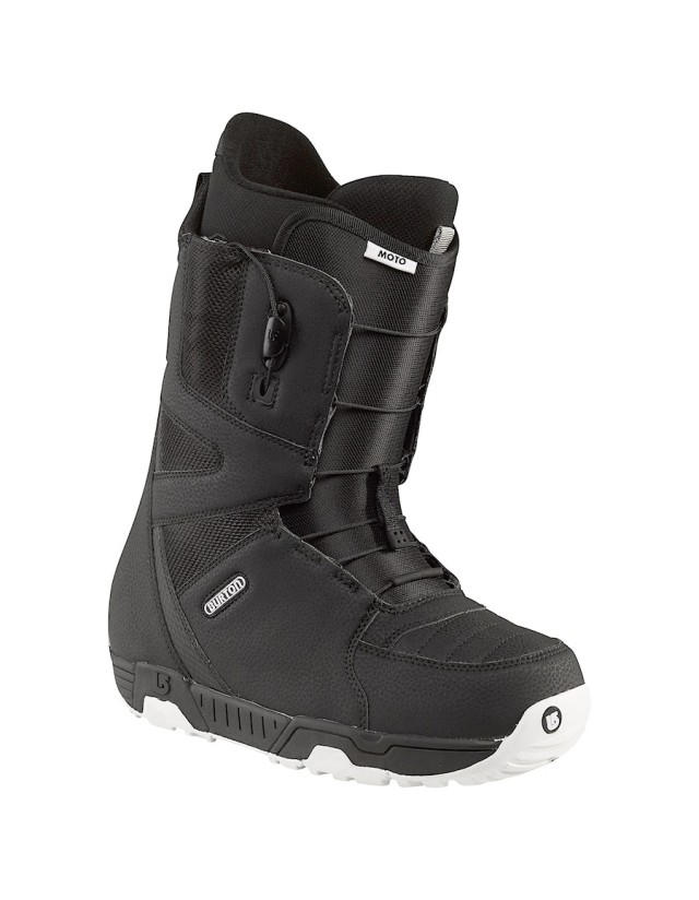 Burton Moto - Black/White - Boots De Snow  - Cover Photo 1