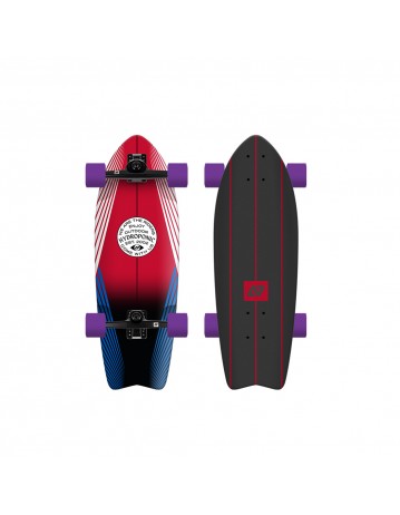 Hydroponic Surfskate Fish 28'' Lines Red - Product Photo 1