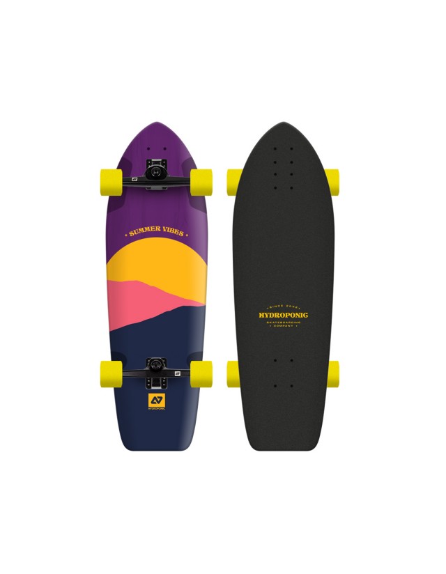 Hydroponic Surfskate Square 33'' Sun Purple - Surfskate  - Cover Photo 1