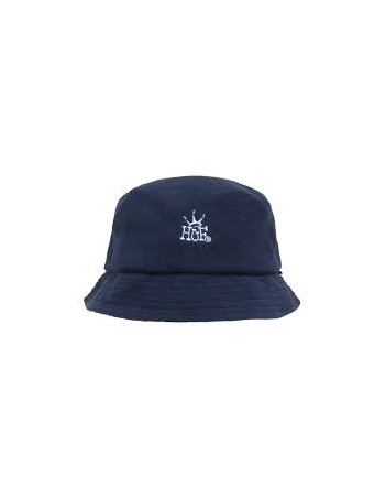Huf crown polar fleece bucket hat - navy - Cap - Miniature Photo 1