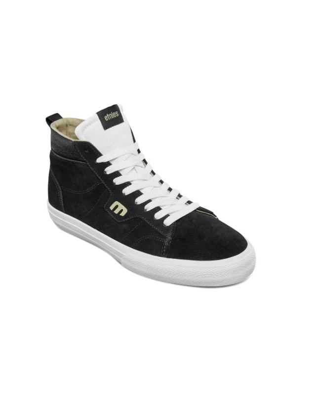 Etnies Kayson High - Black/White - Chaussures De Skate  - Cover Photo 1