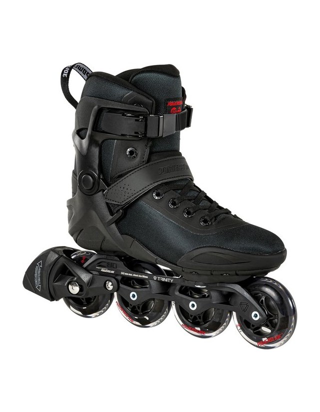 Powerslide Phuzion Radon 80 - Black Abec 7 - Rollers Fitness  - Cover Photo 1